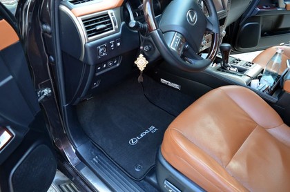 Ворсовые коврики на Lexus GX 460 2009 - 2023 в Йошкар-Оле