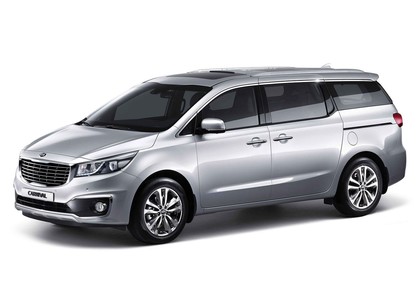 Ворсовые коврики на KIA Carnival III 2014 - 2021 в Йошкар-Оле