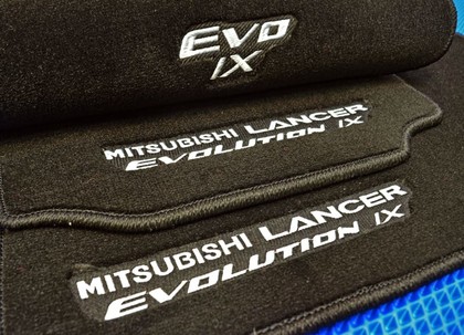 Ворсовые коврики на Mitsubishi Lancer Evolution IX 2005 - 2007 в Йошкар-Оле