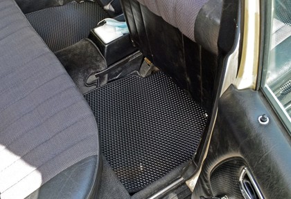 Ворсовые коврики на Mercedes W123 1975 - 1986 в Йошкар-Оле