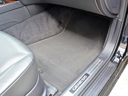Ворсовые коврики на Hyundai Genesis I 2008 - 2014 в Йошкар-Оле