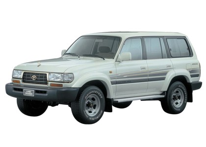 Ворсовые коврики на Toyota Land Cruiser 80 1990 - 1997 в Йошкар-Оле