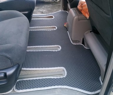 Ворсовые коврики на Toyota Alphard (H10) 2002 - 2008 в Йошкар-Оле