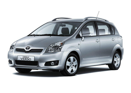 Ворсовые коврики на Toyota Corolla Verso 2004 - 2010 в Йошкар-Оле