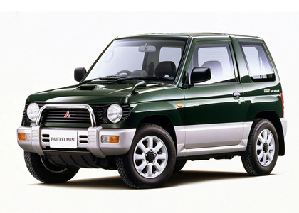 Ворсовые коврики на Mitsubishi Pajero Mini I 1994 - 1998 в Йошкар-Оле