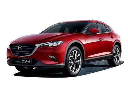 Ворсовые коврики на Mazda CX4 2016 - 2025 в Йошкар-Оле