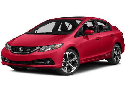 Ворсовые коврики на Honda Civic IX 4d 2012 - 2015 в Йошкар-Оле