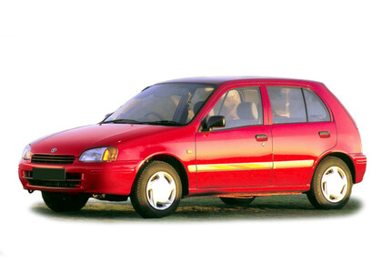 Ворсовые коврики на Toyota Starlet (P90) 1995 - 1999 в Йошкар-Оле