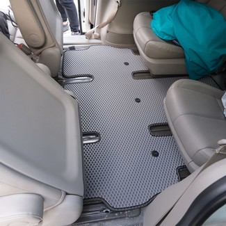 Ворсовые коврики на KIA Carnival III 2014 - 2021 в Йошкар-Оле