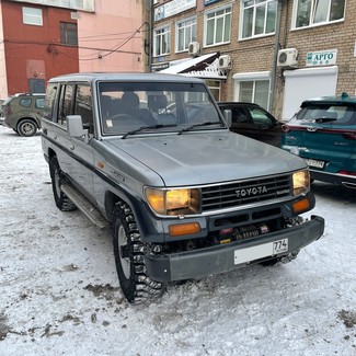 Ворсовые коврики на Toyota Land Cruiser Prado 70 1984 - 2025 в Йошкар-Оле