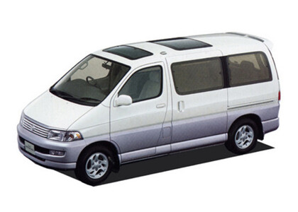 Ворсовые коврики на Toyota Hiace Regius (xH10) 1997 - 2002 в Йошкар-Оле