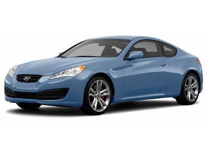Ворсовые коврики на Hyundai Genesis Coupe I 2008 - 2014 в Йошкар-Оле