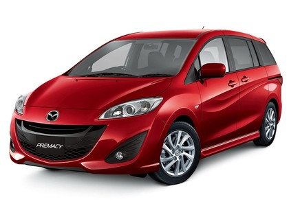Ворсовые коврики на Mazda Premacy III 2010 - 2018 в Йошкар-Оле