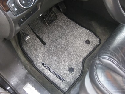 Ворсовые коврики на Ford Explorer V 2010 - 2019 в Йошкар-Оле