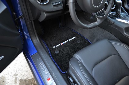 Ворсовые коврики на Chevrolet Camaro VI 2015 - 2024 в Йошкар-Оле