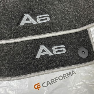 Ворсовые коврики на Audi A6 (C6) 2004 - 2011 в Йошкар-Оле