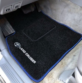 Ворсовые коврики на Toyota Land Cruiser 100 1998 - 2007 в Йошкар-Оле