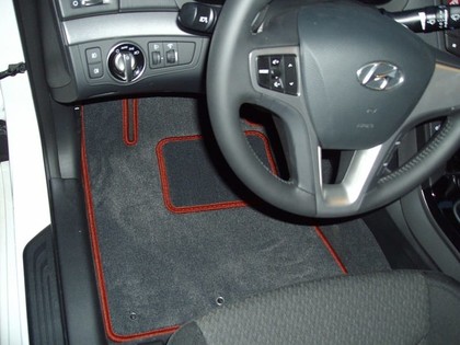 Ворсовые коврики на Hyundai i40 2011 - 2018 в Йошкар-Оле