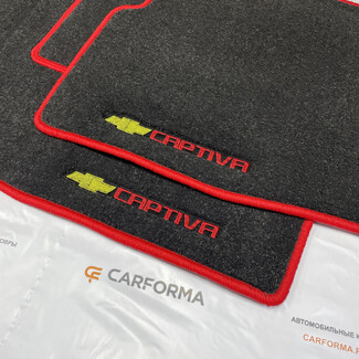 Ворсовые коврики на Chevrolet Captiva 2006&nbsp;-&nbsp;2016 в Йошкар-Оле