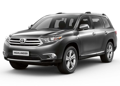 EVA коврики на Toyota Highlander II 2007 - 2013 в Йошкар-Оле