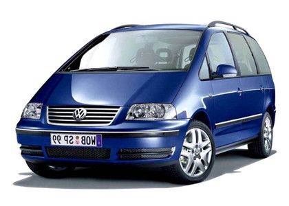 Ворсовые коврики на Volkswagen Sharan I 1995 - 2010 в Йошкар-Оле