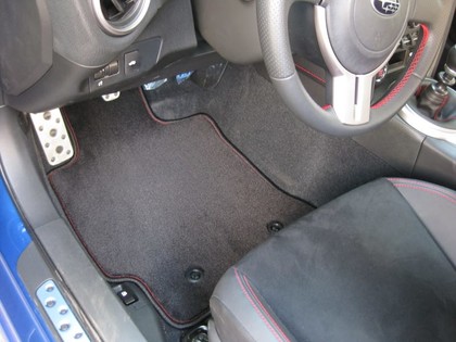 Ворсовые коврики на Subaru BRZ 2012 - 2020 в Йошкар-Оле