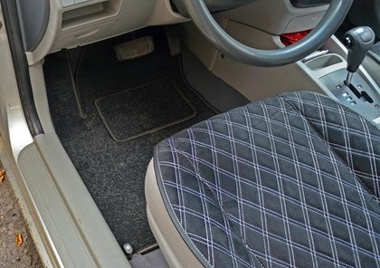 Ворсовые коврики на KIA Cerato I 2004 - 2008 в Йошкар-Оле