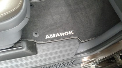Ворсовые коврики на Volkswagen Amarok 2011 - 2025 в Йошкар-Оле