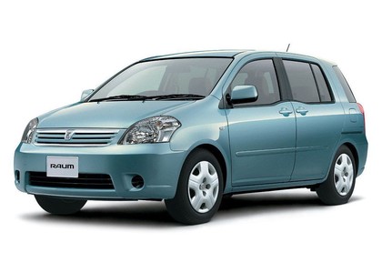 Ворсовые коврики на Toyota Raum II 2003 - 2011 в Йошкар-Оле