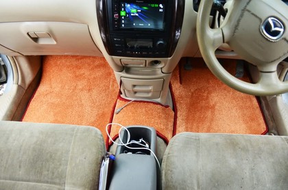 Ворсовые коврики на Mazda Premacy I 1999 - 2005 в Йошкар-Оле