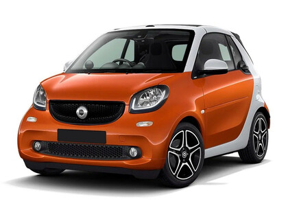 Ворсовые коврики на Smart Fortwo (C453) 2014 - 2025 в Йошкар-Оле