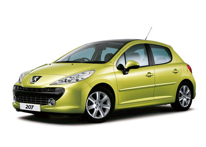 Ворсовые коврики на Peugeot 207 2006 - 2012 в Йошкар-Оле