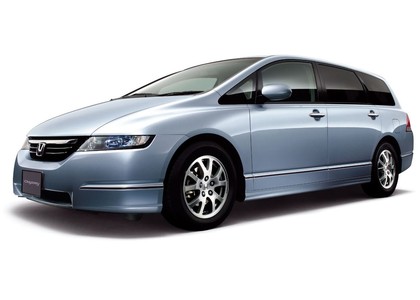 Ворсовые коврики на Honda Odyssey III 2004 - 2010 в Йошкар-Оле