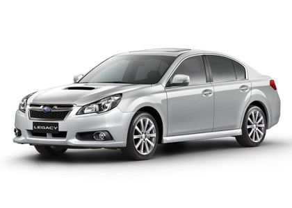 Ворсовые коврики на Subaru Legacy V 2009 - 2015 в Йошкар-Оле
