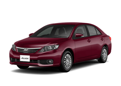 Ворсовые коврики на Toyota Allion II 2007 - 2021 в Йошкар-Оле