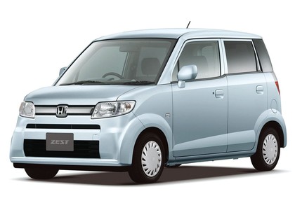 Ворсовые коврики на Honda Zest 2006 - 2012 в Йошкар-Оле