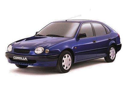 Ворсовые коврики на Toyota Corolla (E11) 1997 - 2001 в Йошкар-Оле