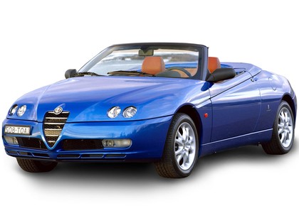 Ворсовые коврики на Alfa Romeo Spider (916) 1995 - 2005 в Йошкар-Оле