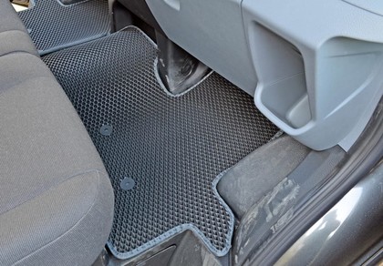 Ворсовые коврики на Ford Transit VII 2014 - 2025 в Йошкар-Оле