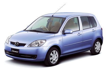Ворсовые коврики на Mazda Demio II (DY) 2002 - 2007 в Йошкар-Оле
