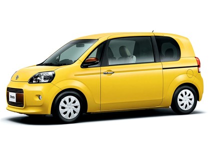 Ворсовые коврики на Toyota Porte II 2012 - 2020 в Йошкар-Оле