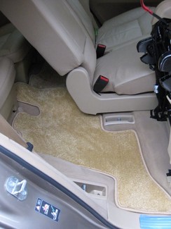 Ворсовые коврики на Mercedes GL (X164) 2006 - 2012 в Йошкар-Оле