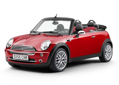 Ворсовые коврики на Mini Cooper Cabrio (R52) 2001 - 2008 в Йошкар-Оле