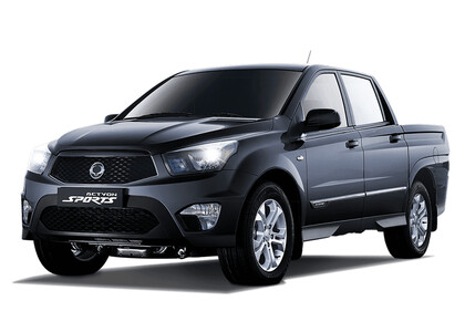 Ворсовые коврики на SsangYong Actyon Sports 2006 - 2016 в Йошкар-Оле