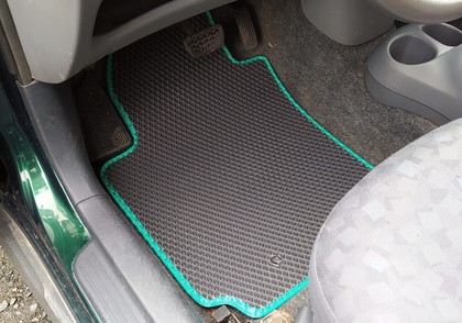 Ворсовые коврики на Toyota Echo 1999 - 2006 в Йошкар-Оле