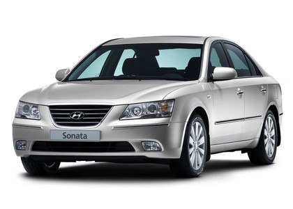 Ворсовые коврики на Hyundai Sonata 5 (NF) 2004 - 2010 в Йошкар-Оле