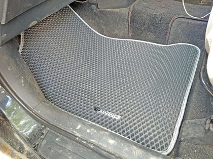 Ворсовые коврики на Toyota Wish I 2003 - 2009 в Йошкар-Оле