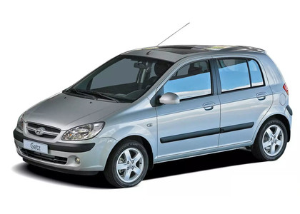 Ворсовые коврики на Hyundai Getz 2002 - 2011 в Йошкар-Оле