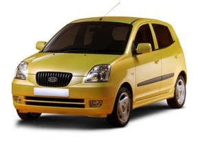 Ворсовые коврики на KIA Picanto I 2004 - 2011 в Йошкар-Оле