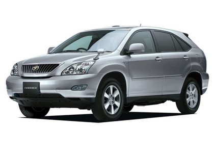 Ворсовые коврики на Toyota Harrier II 2003 - 2013 в Йошкар-Оле